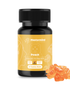 Buy Mastermind Psilo Magic Mushroom Gummy Bear Microdose – 3000MG – Peach Online